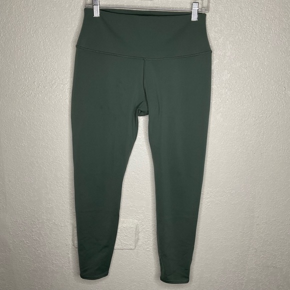 ALO Yoga Pants - Alo Yoga Airbrush Olive Green Leggings L
